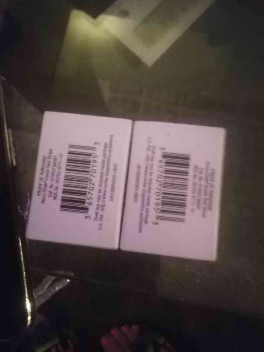 2 Brand New Boxes of AccuChek Guide 50ct Test Strips