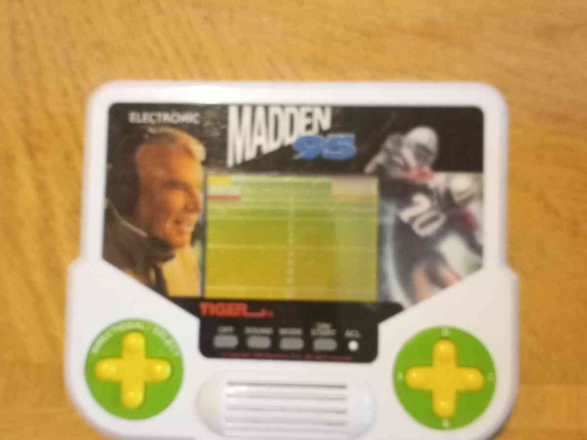 Nintendo Games x4 And Mint Handheld Madden 95
