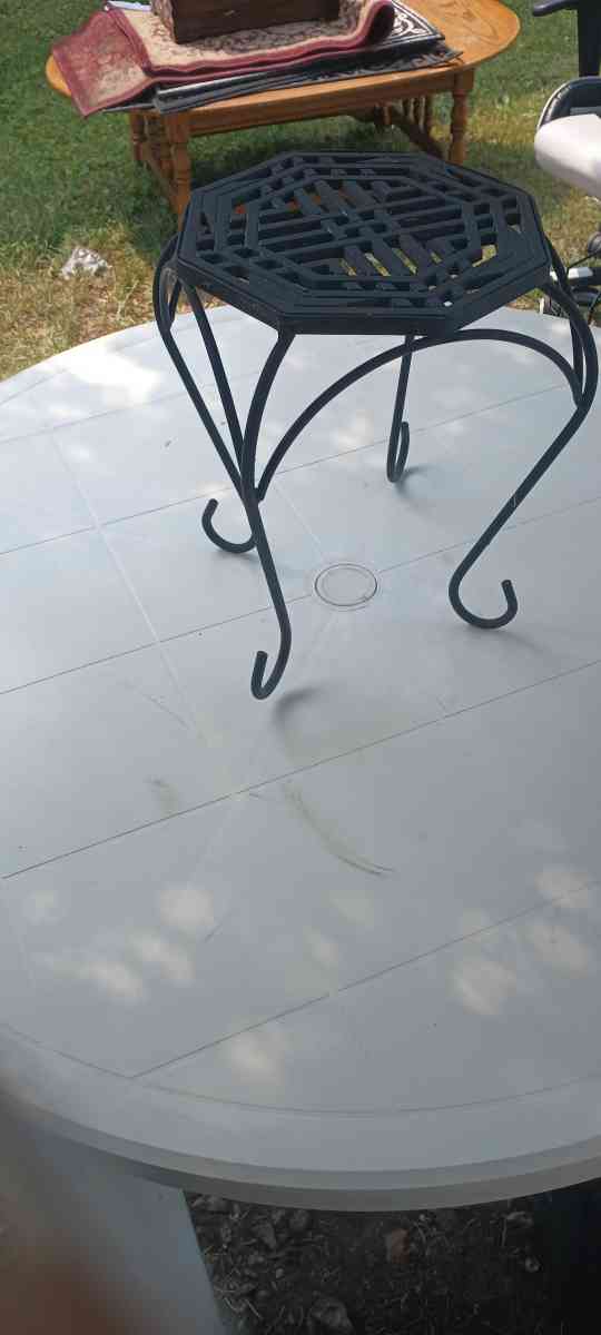 Wrought Iron Plant Stand