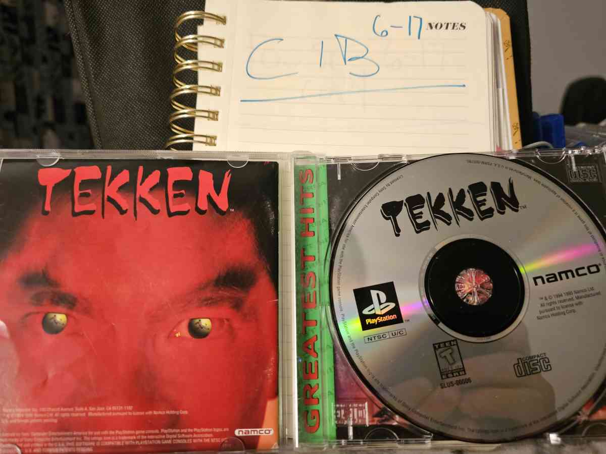 TEKKEN ps1 CIB