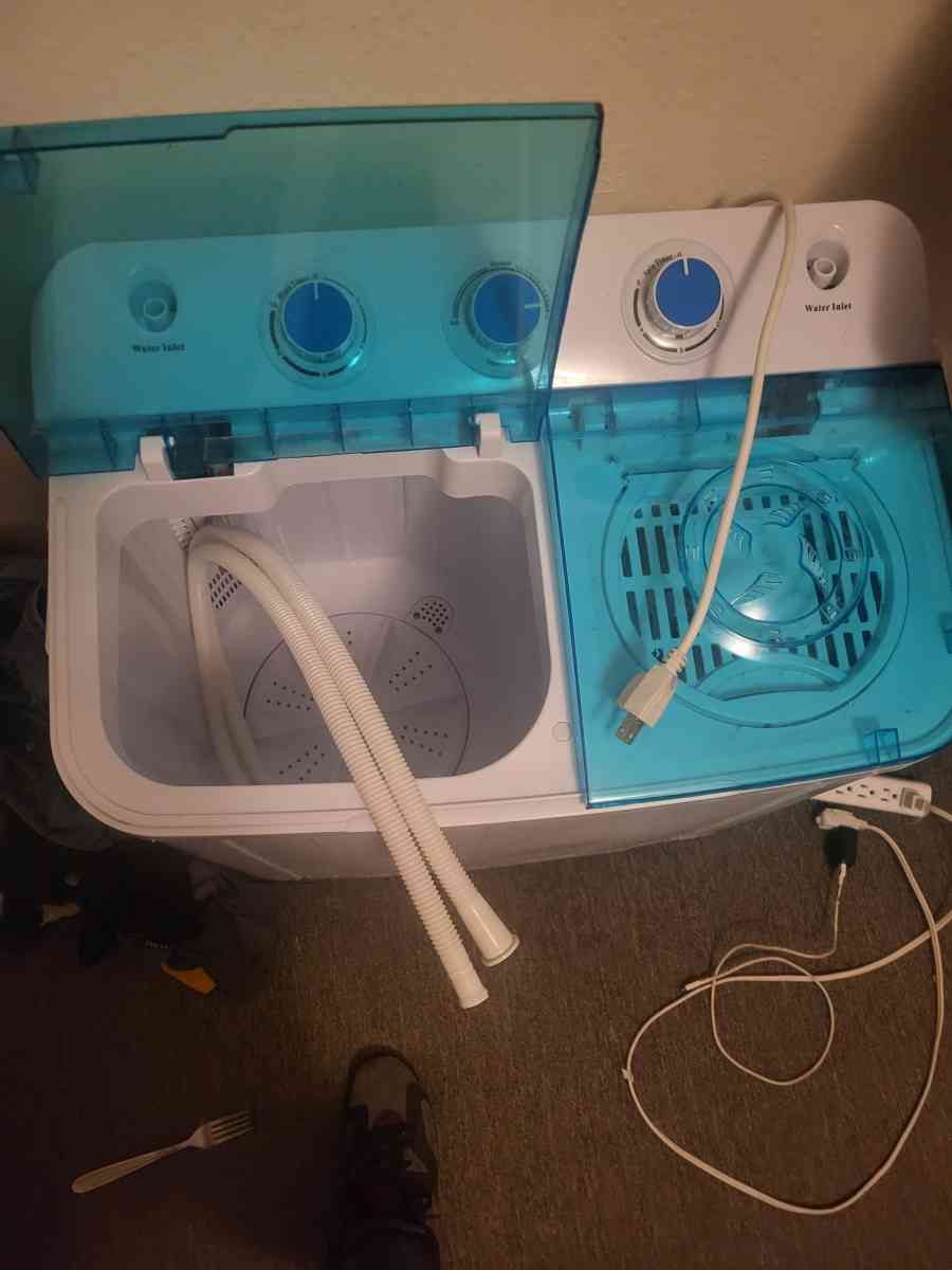 Portable washer Dryer twin tub