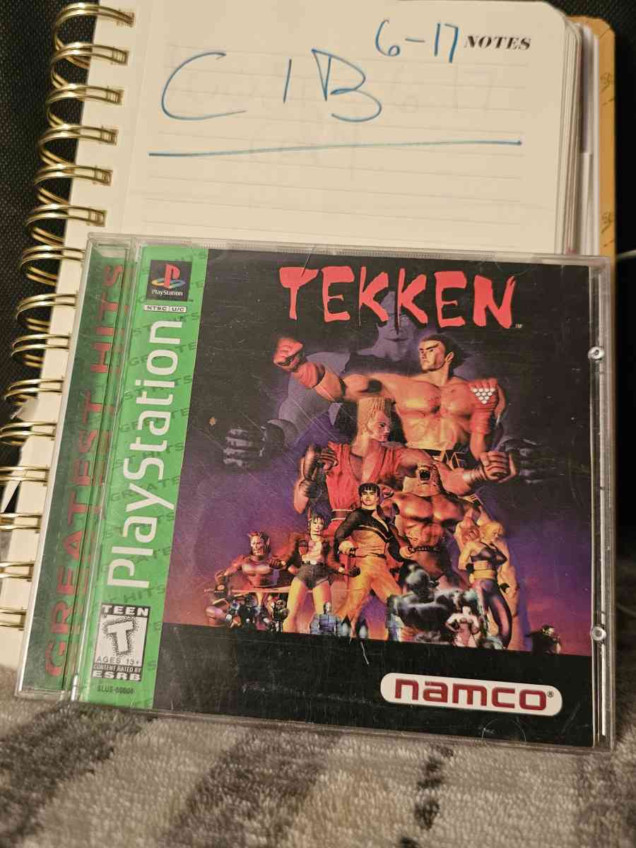 TEKKEN ps1 CIB
