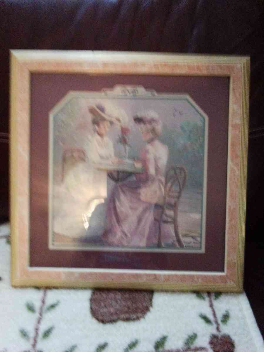 Antique Framed Home Decor Pictures