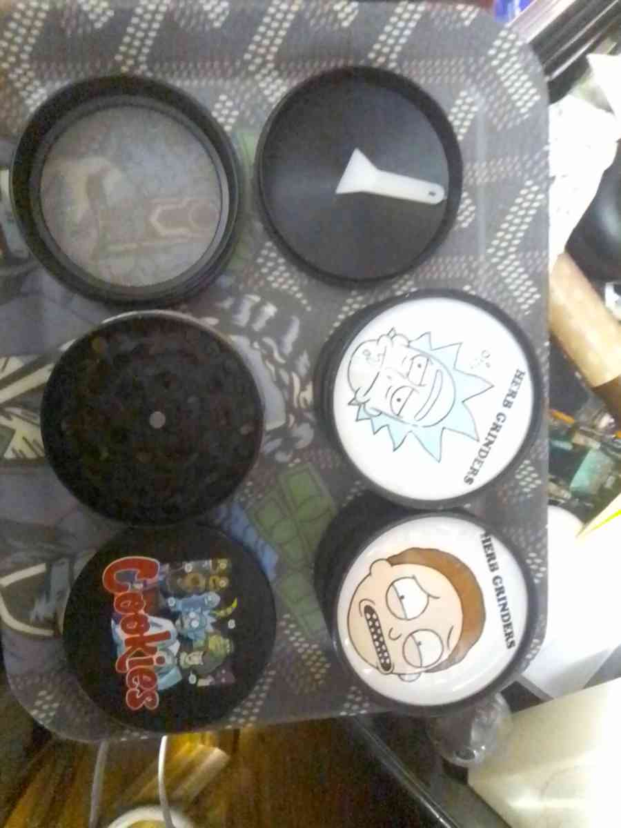 3 Rick and Morty herb grinders
