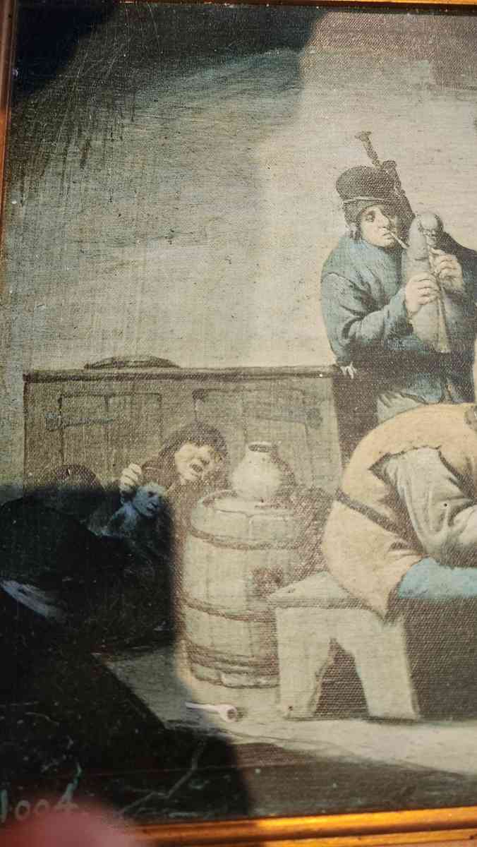 peasants singing by Peter de Toole