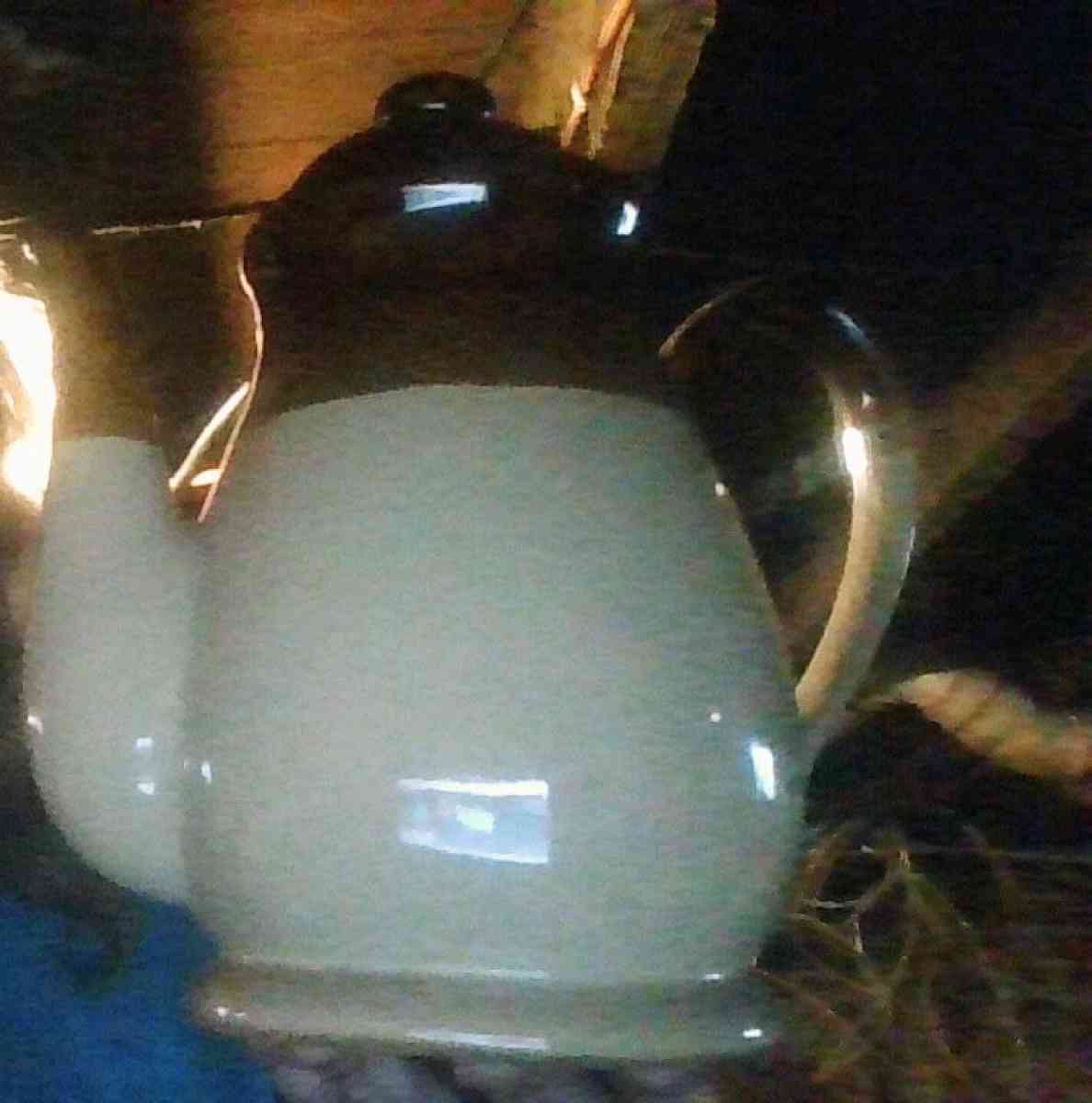 BROWNSTONE WARE KETTLE