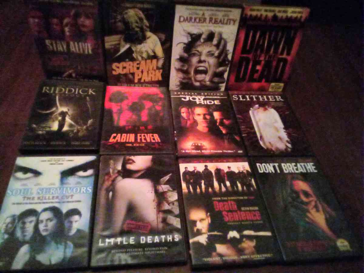 horror dramas and action movies