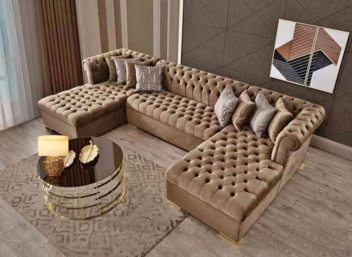 Sofa set with table Beautiful Designs and colors