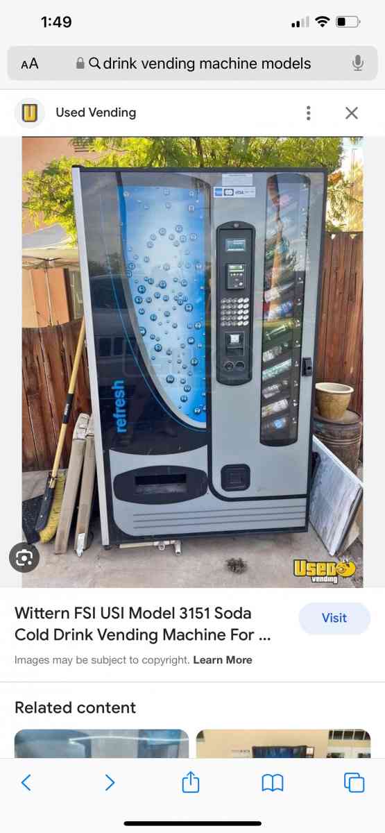 drink vending machine