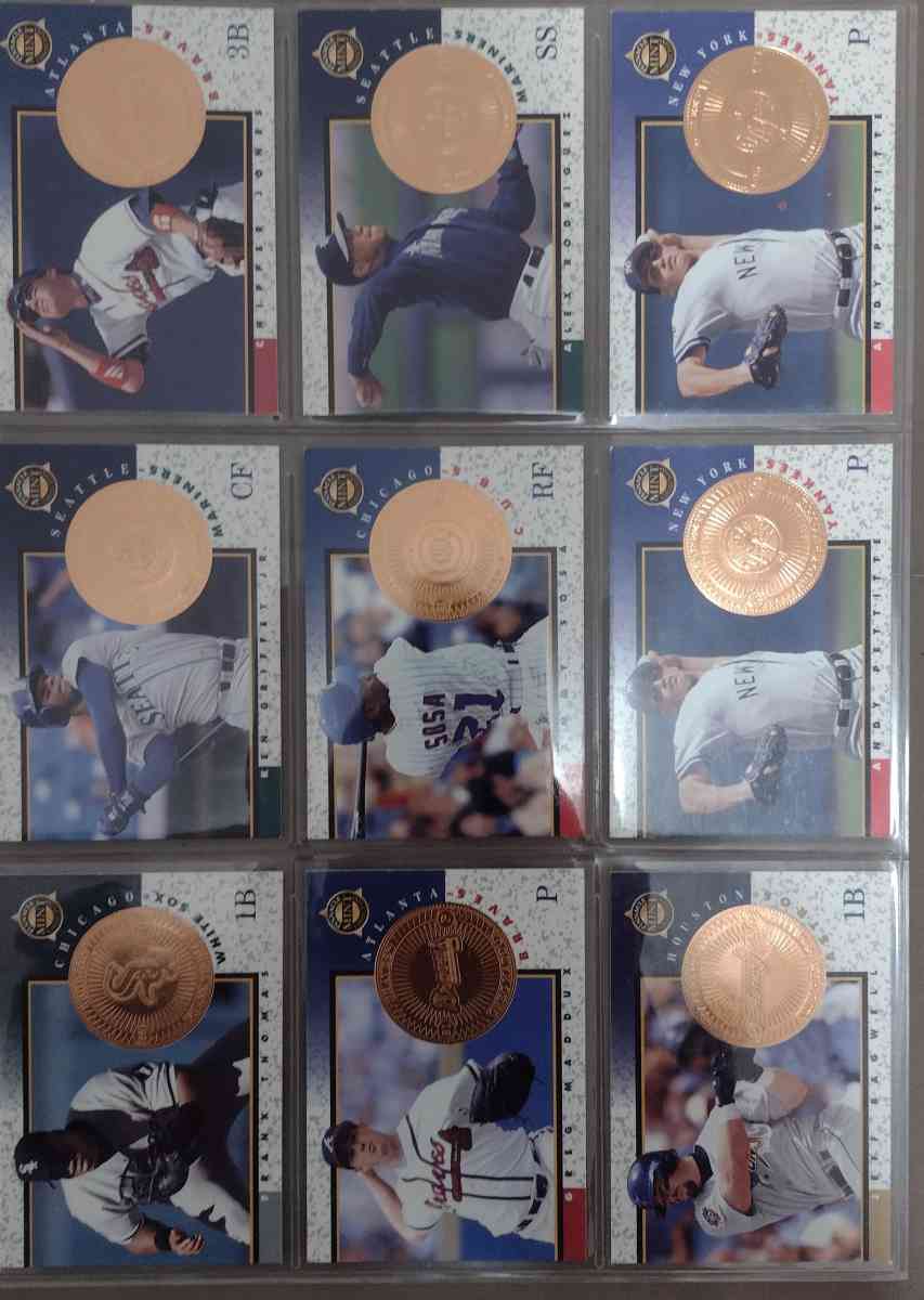 Lot of 45 raw baseball cards