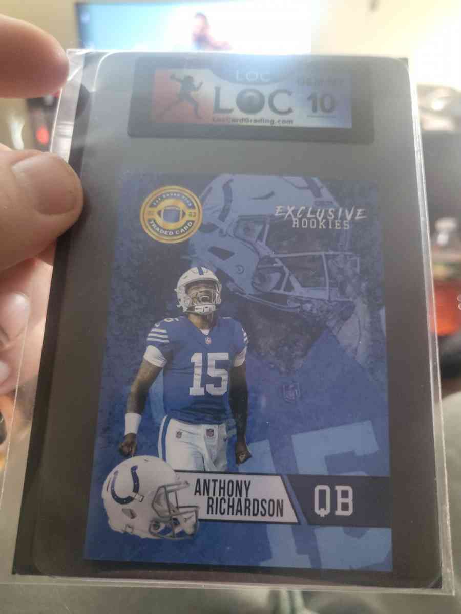 2023 exclusive rookie card Anthony Richardson