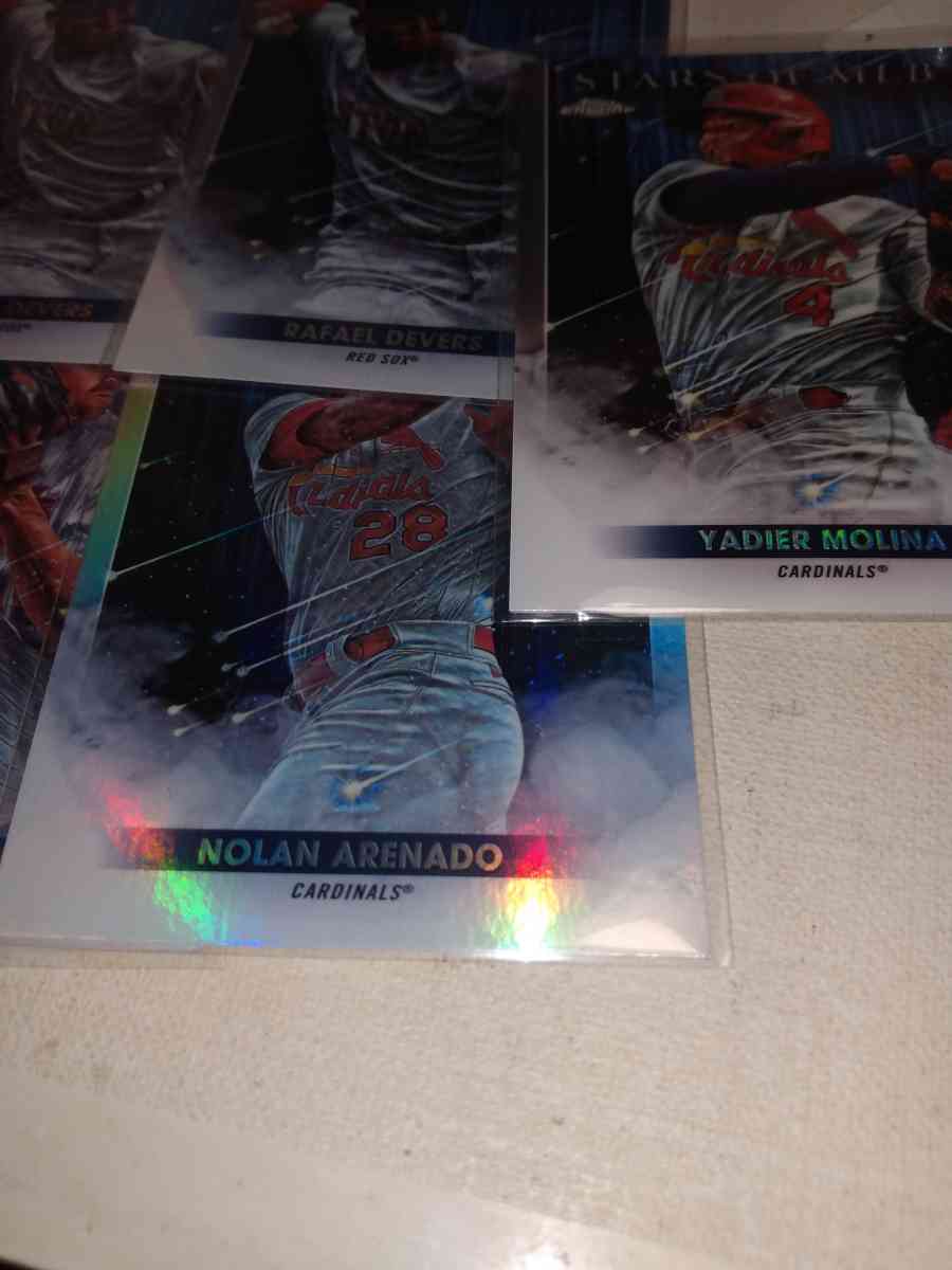 2022 Topps parallel cards 7 card lot stars of MLB