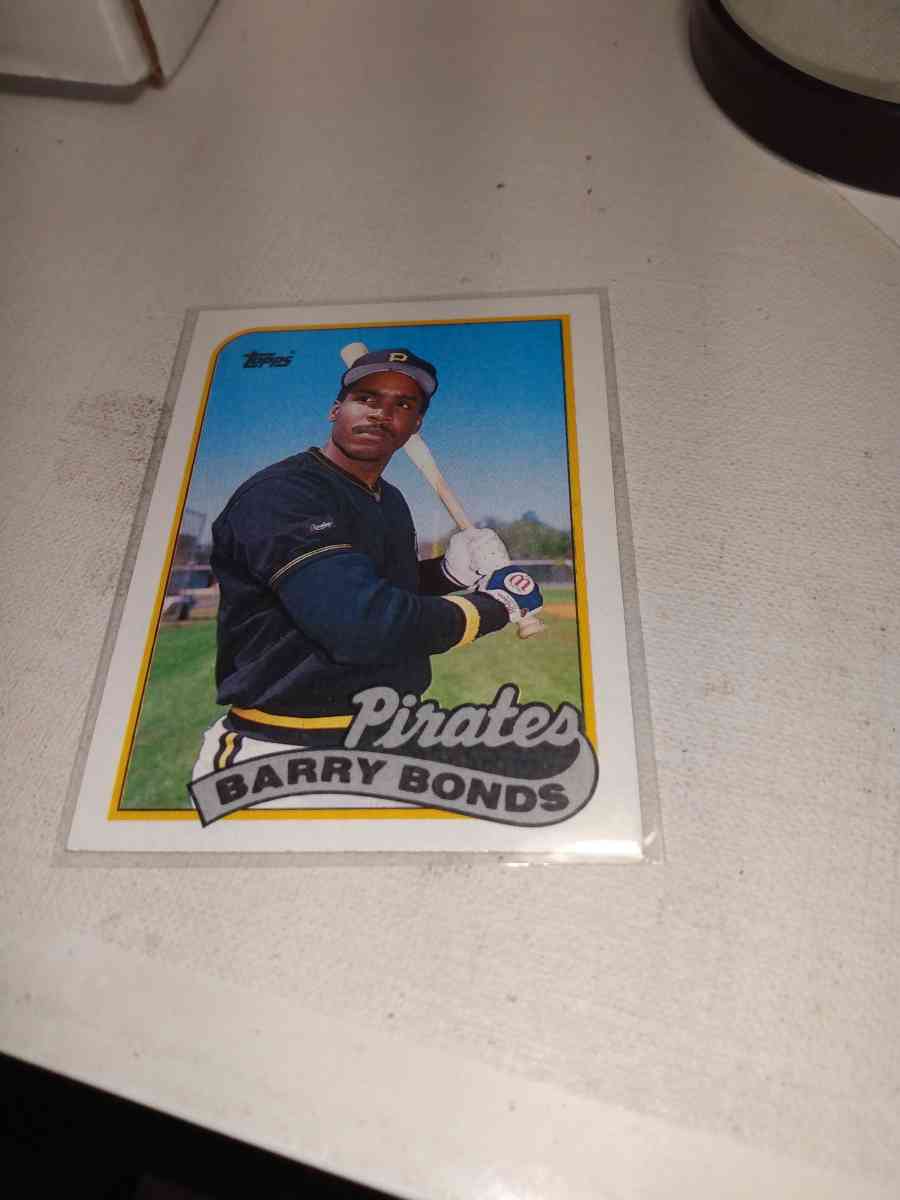 1989 Topps Barry bonds