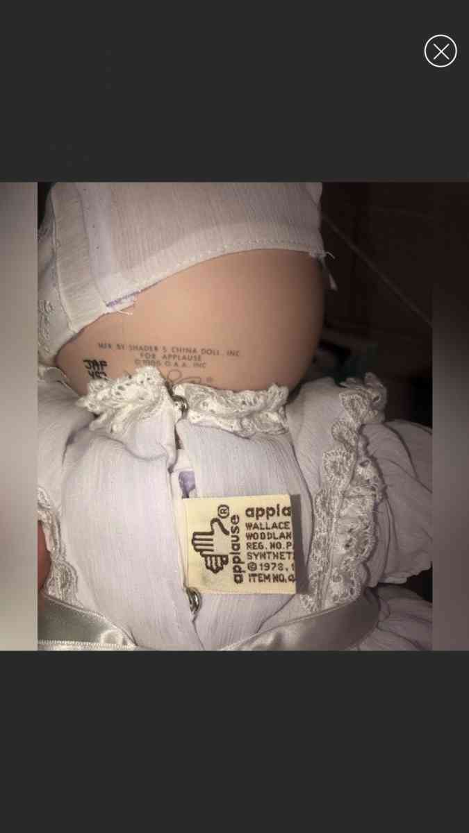 1985 Cabbage Patch Porcelain Doll I Jennifer Alice