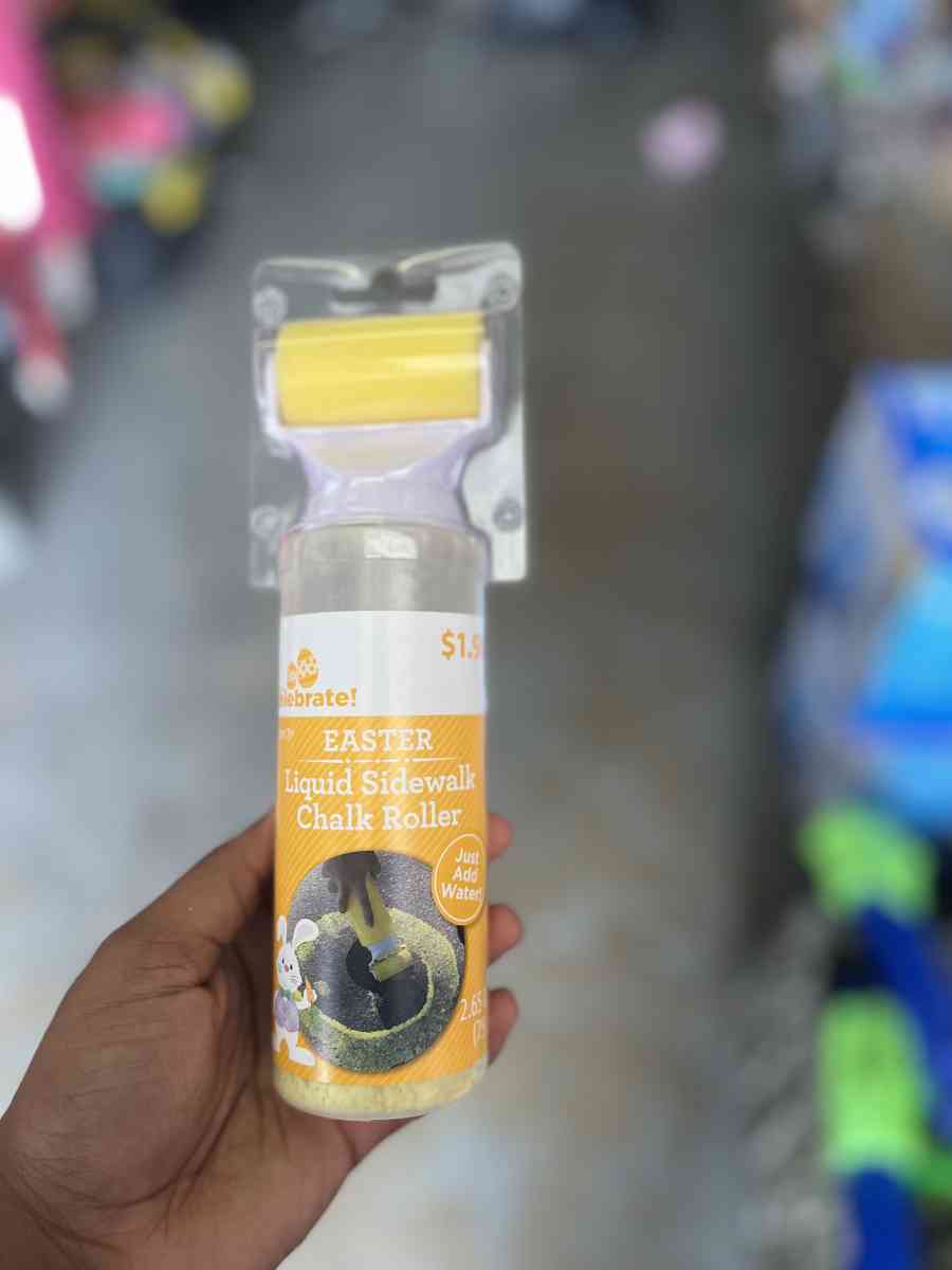 liquid sidewalk chalk roller