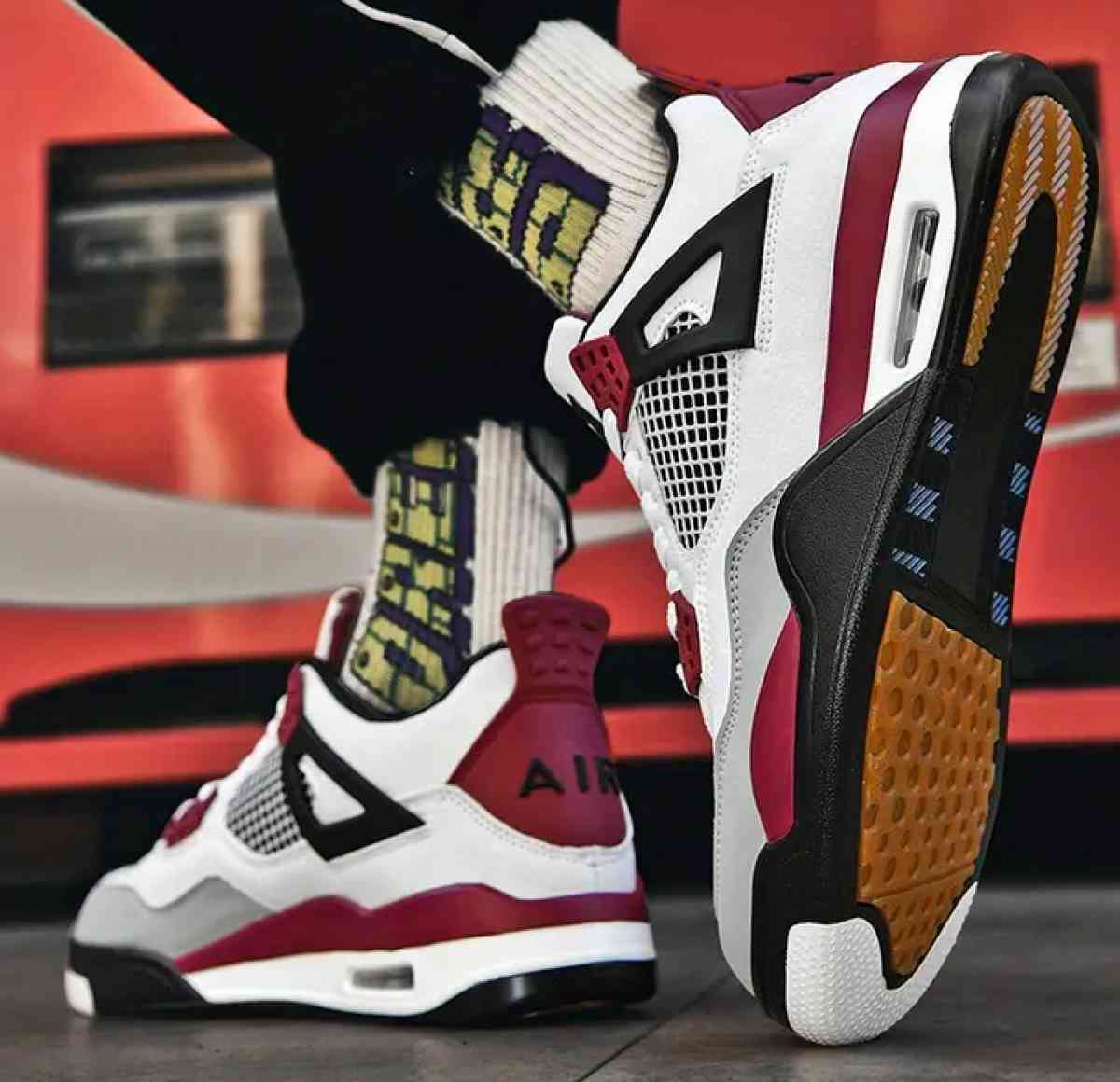 Unisex Retro MJS 4 Air Iconic Classic Seneakers