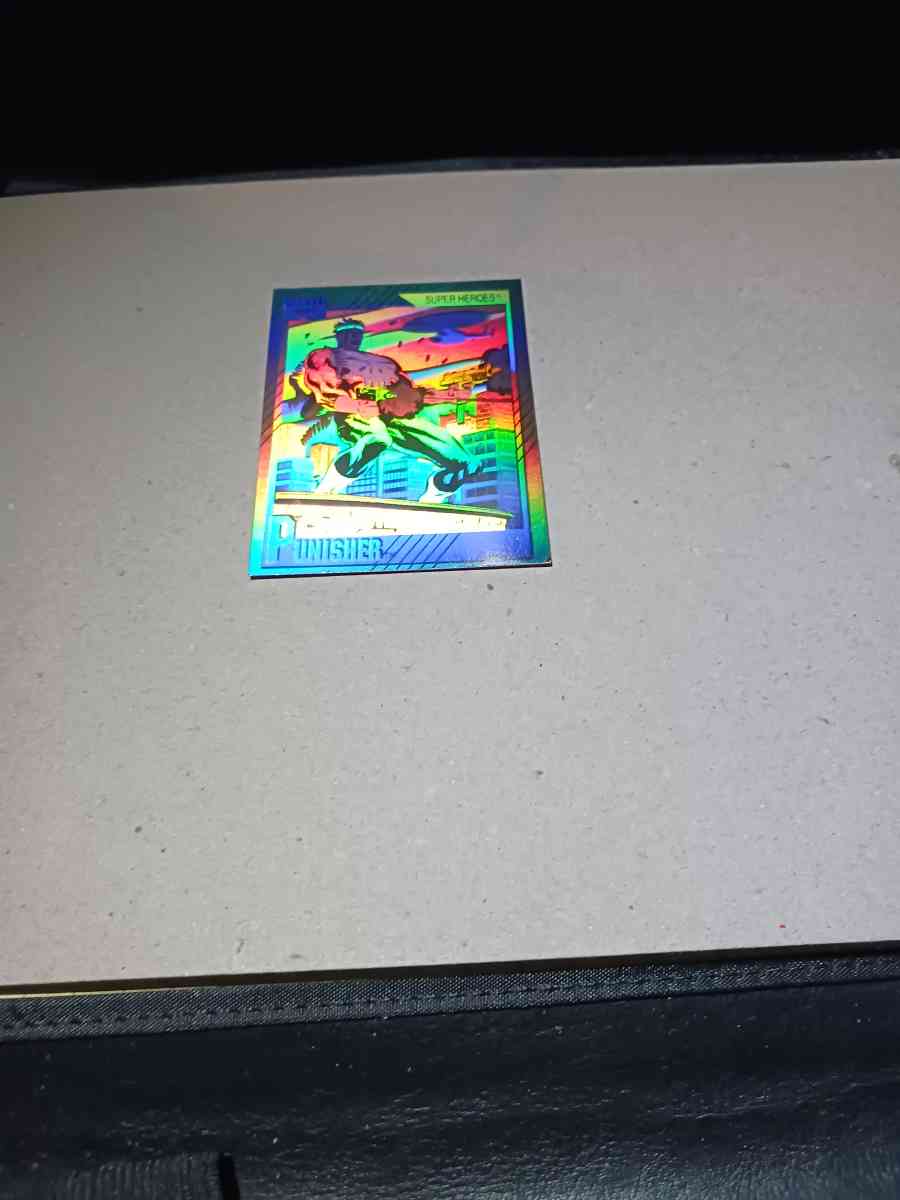 5 hologram 1991 marvel cards