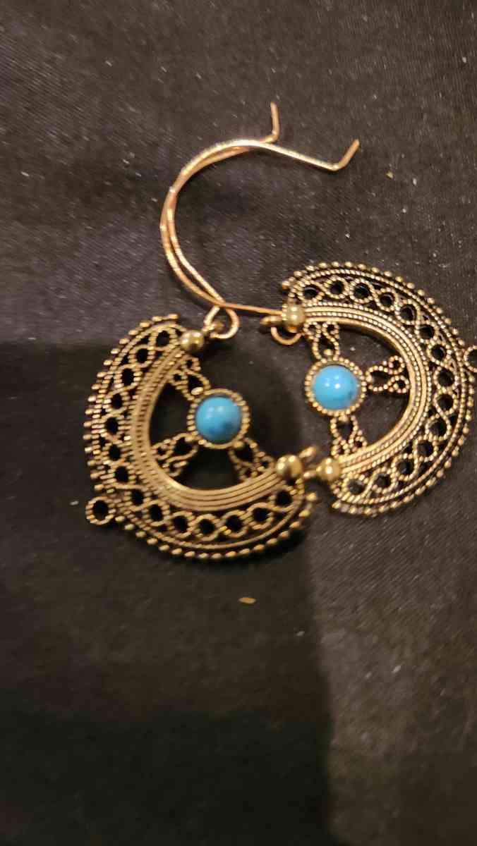 Jade Native American Earings