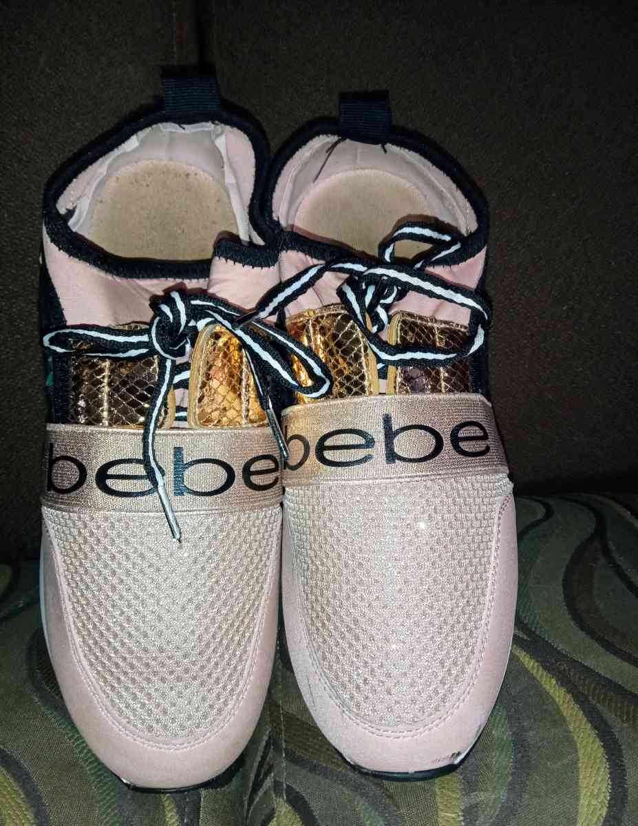 womens pink bebe shoes