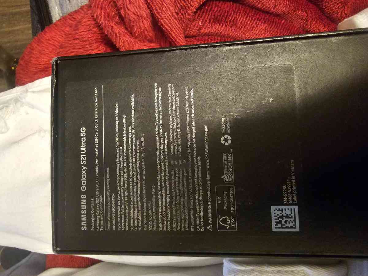 Samsung Galaxy S21 Ultra 5g 128GB