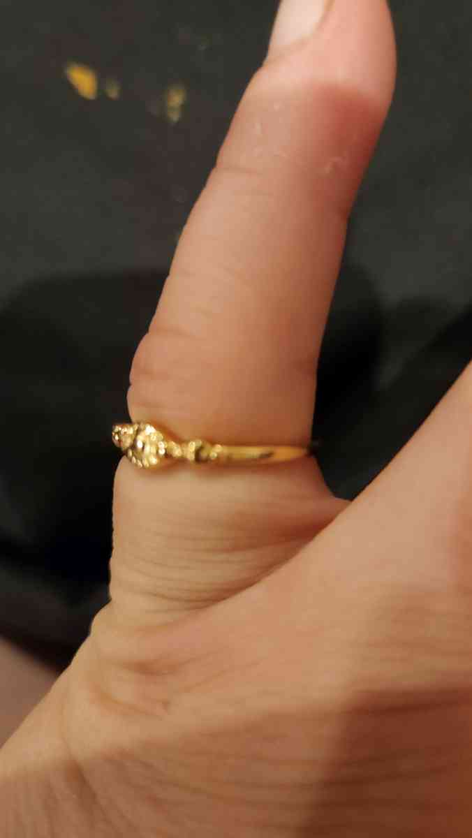 Eagle Crystal Cuff Ring