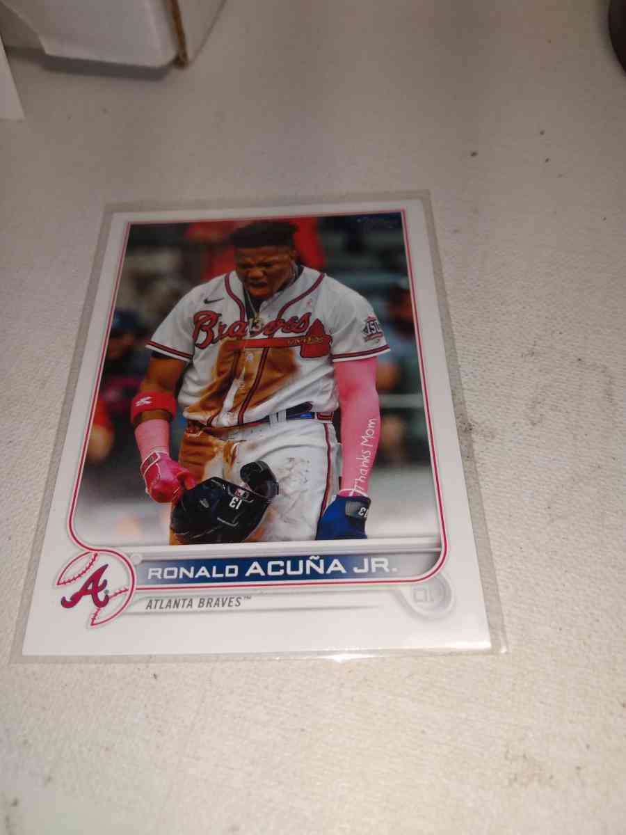 2022 Topps Ronald acuna Jr