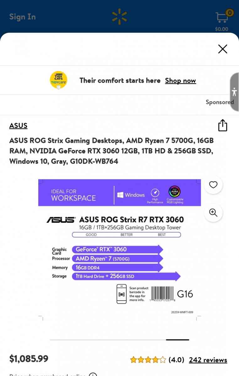 gaming pc and moniter