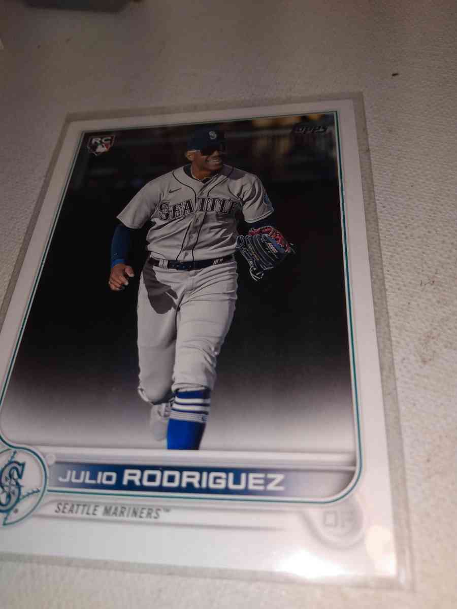 2022 Topps rookie card Julio Rodriguez