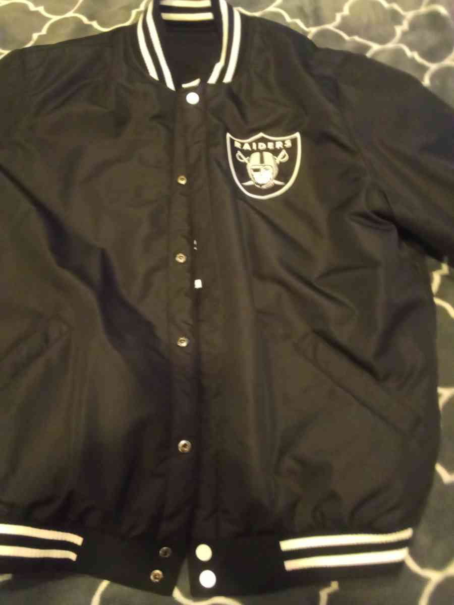 mens Oakland raider jacket