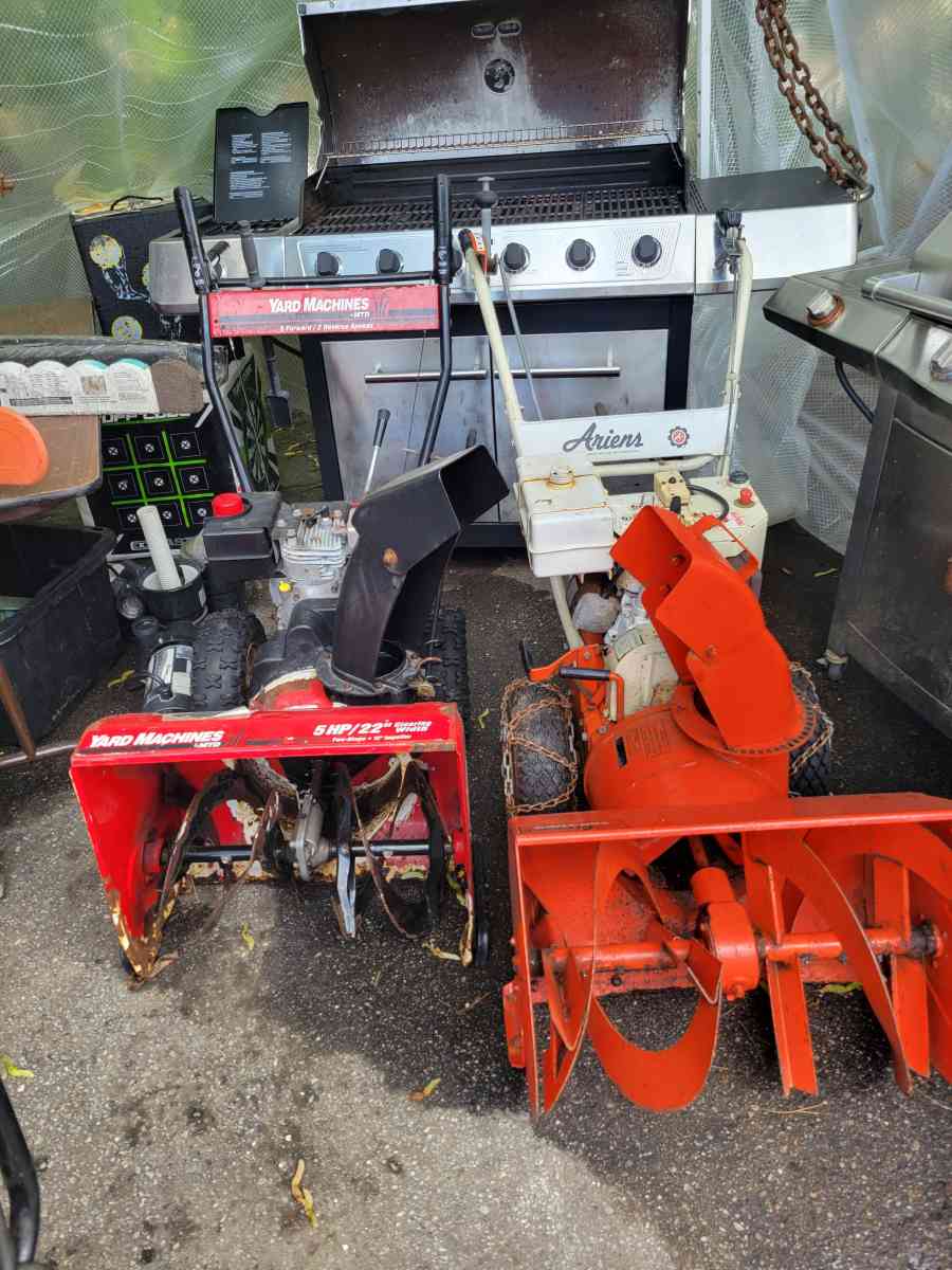 snow blowers