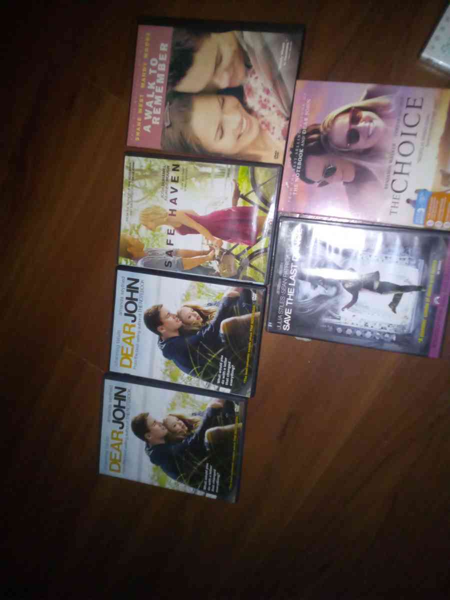 3 boxes full all types of movie genres and tv show collectio