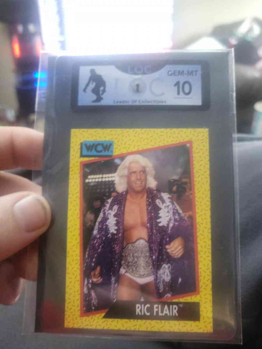 ric flair wcw card