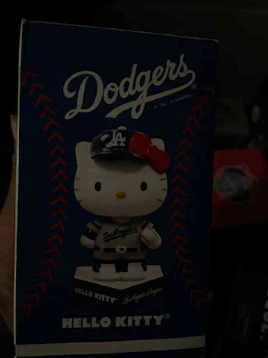 dodgers bobblehead  6 box
