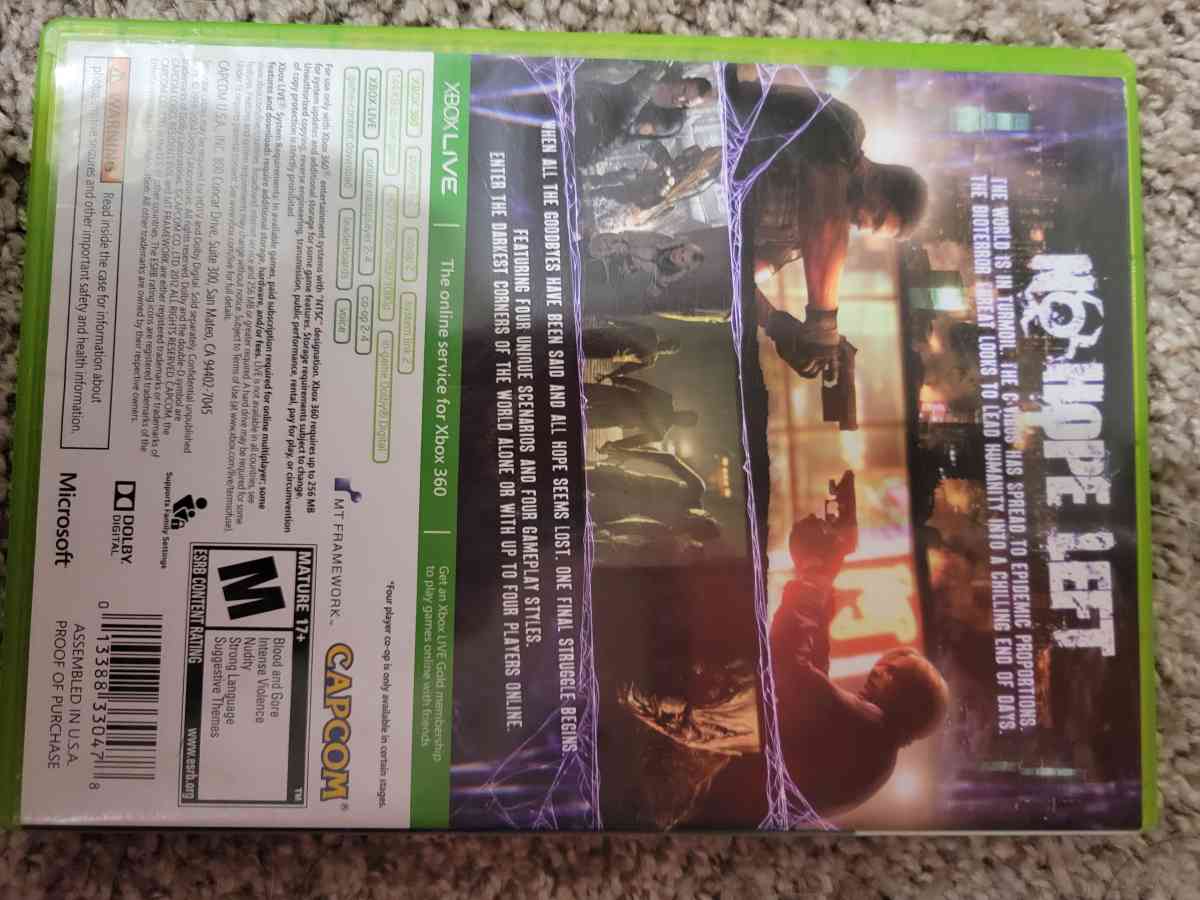 resident evil xbox 360