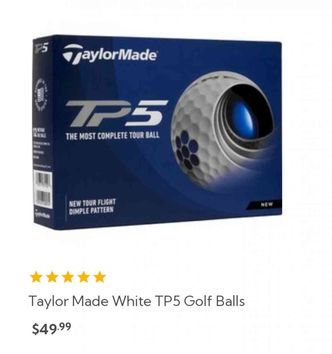 Taylor made TP5X  TP5 BRAND NEW GOLF BALLS