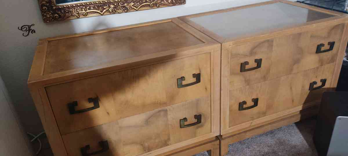 dresser antique 2 piece