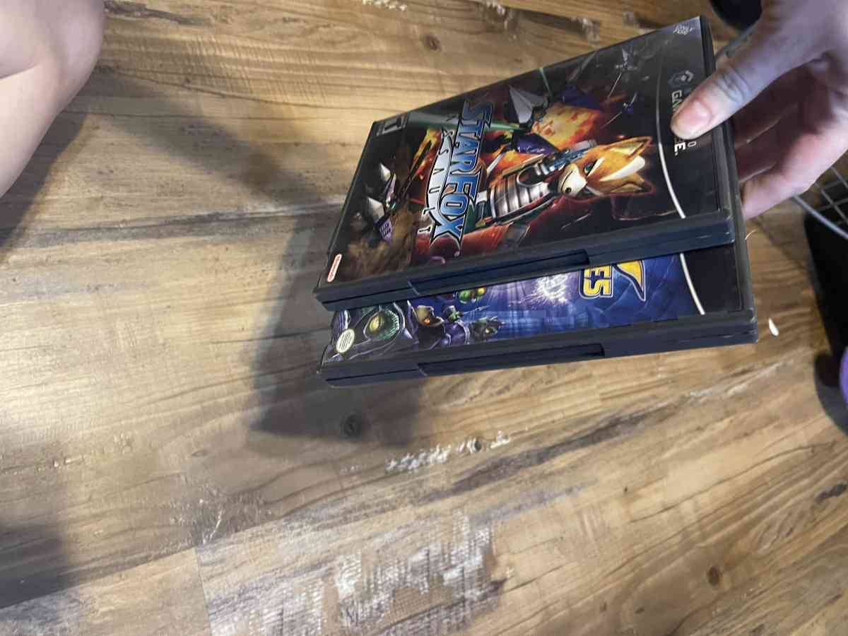 Starfox set of 2 GameCube games