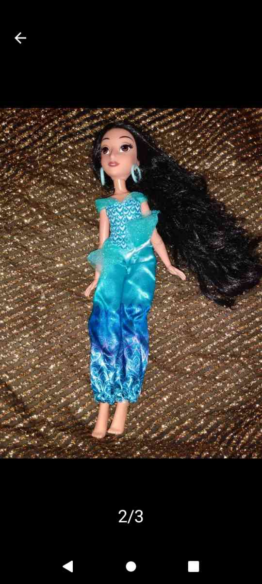princess Jasmin Barbie doll