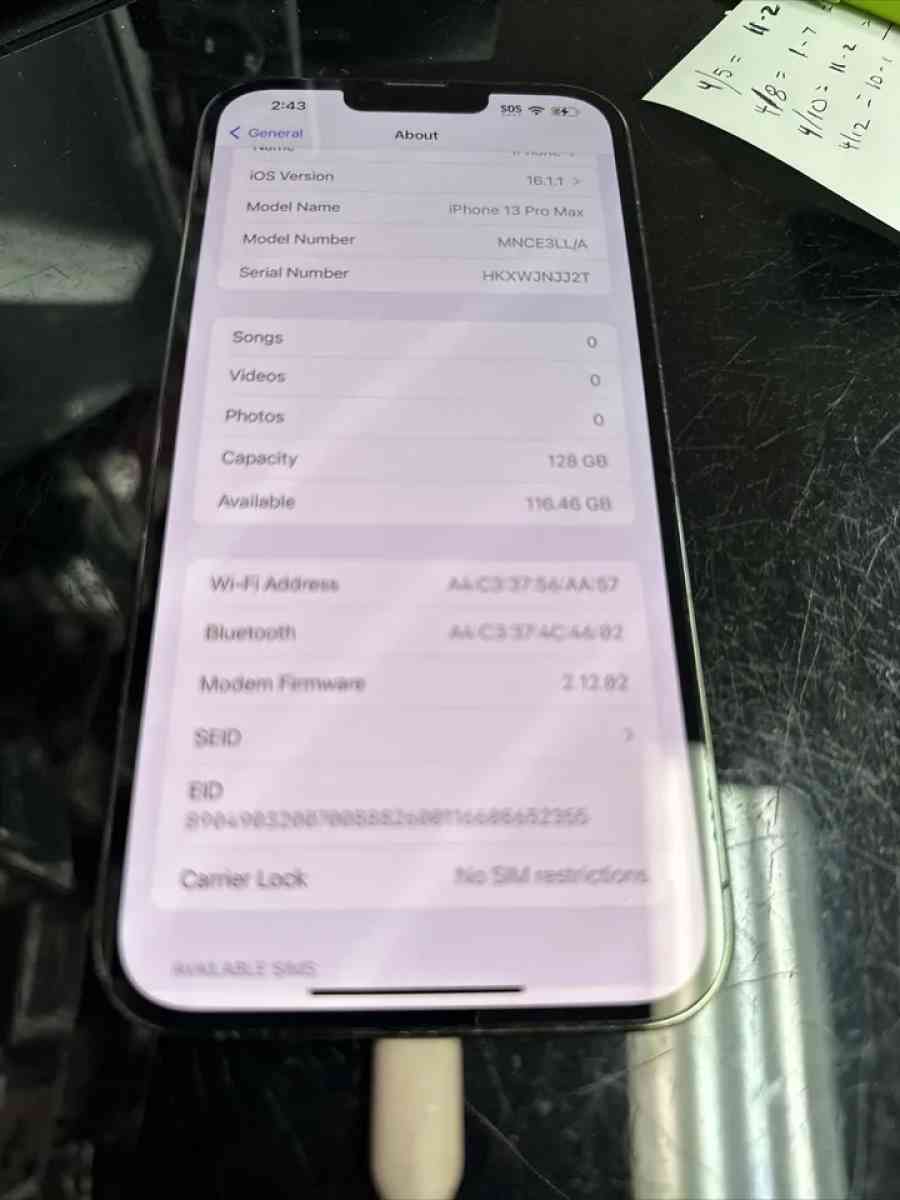 iPhone 13 pro max unlocked