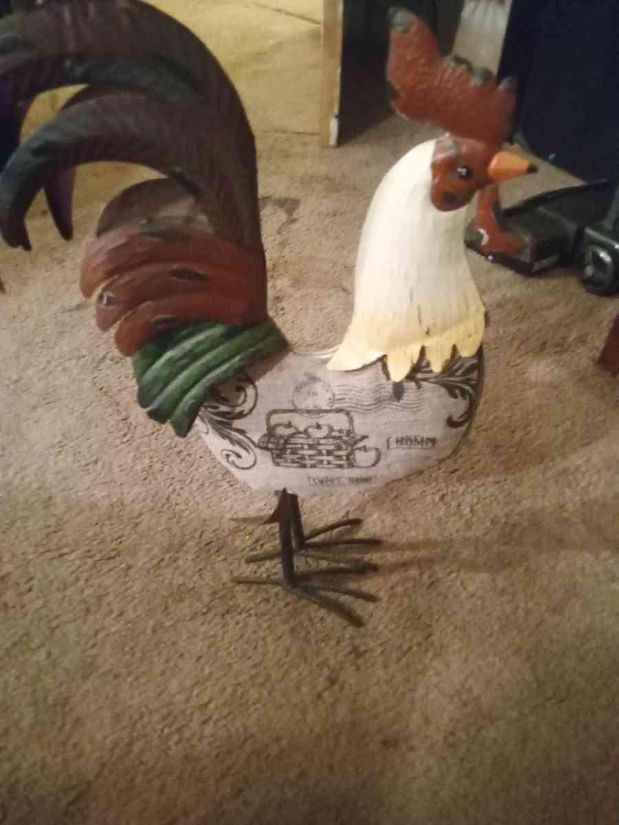 knick knack rooster the sit around