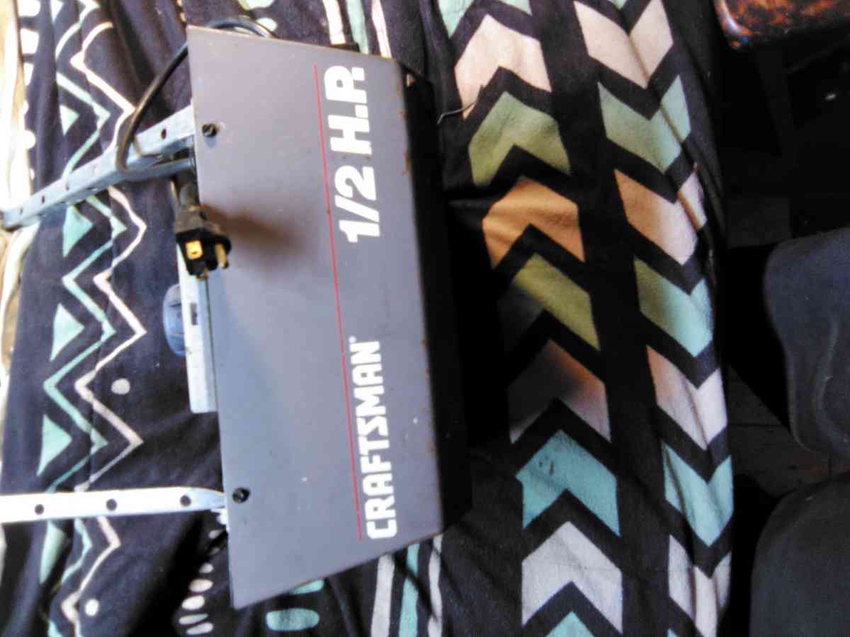 Craftsman garage door opener