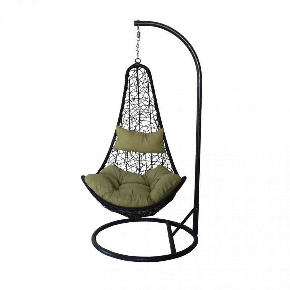 Egg chair for patio sectional with blue cushions  we have de