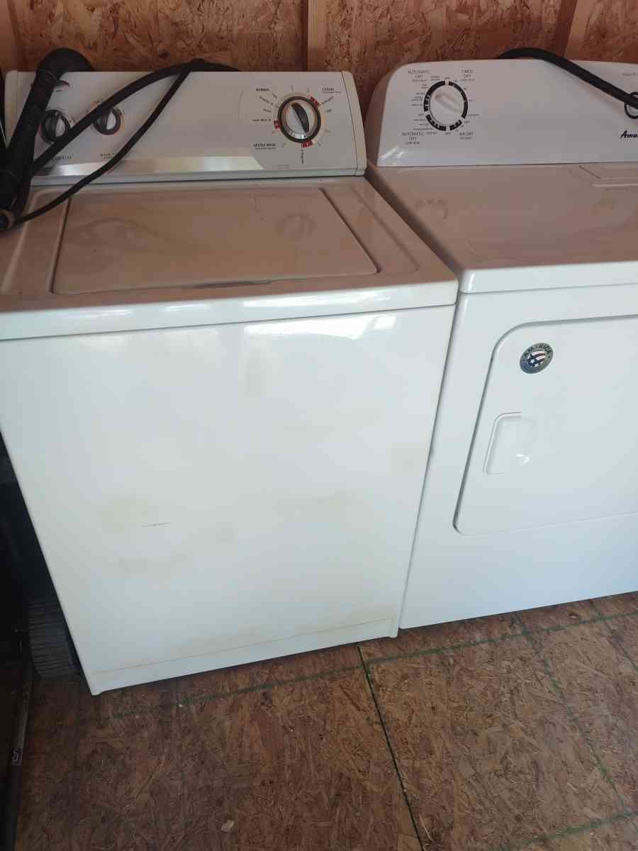 wirlpool and amana washer dryer