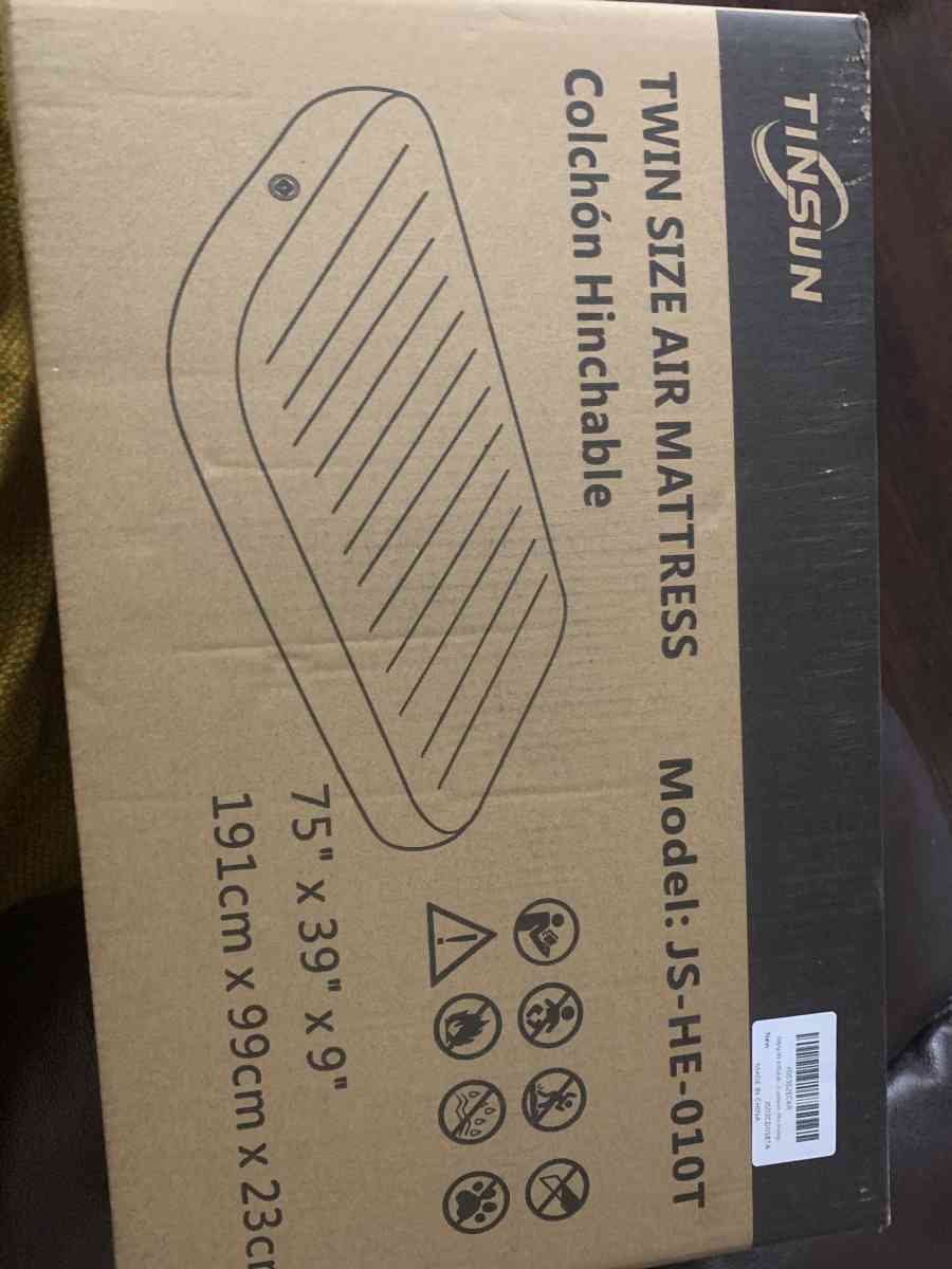 twin air mattress with built in pump