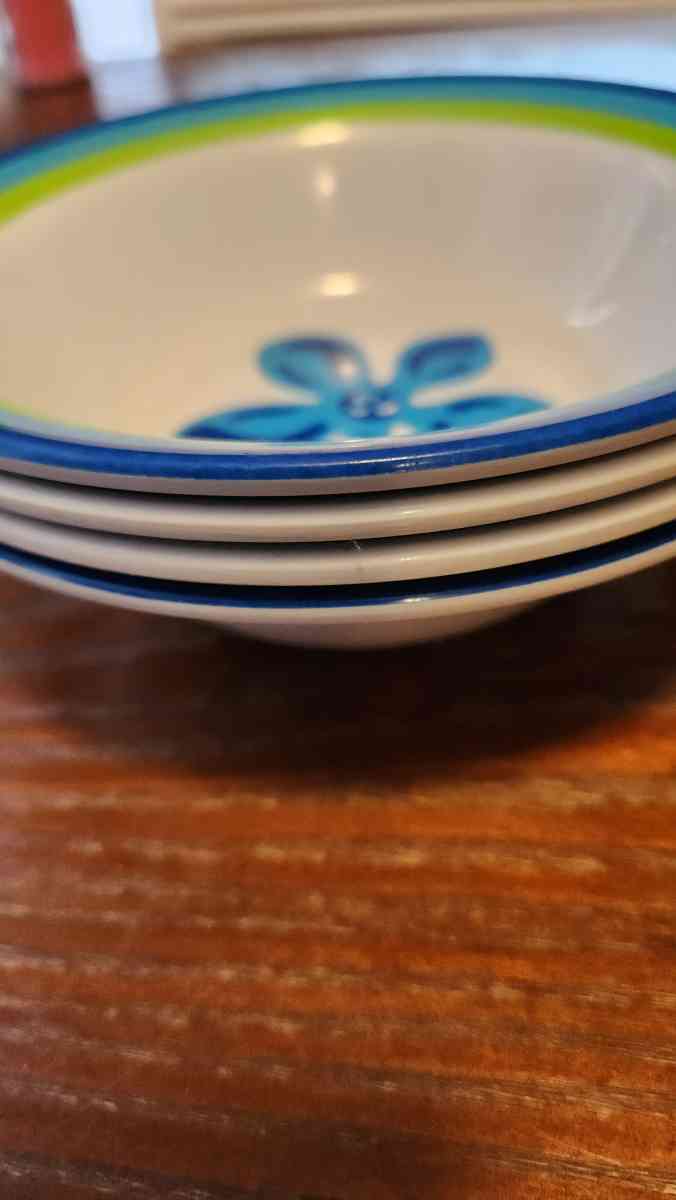 set Of 4 flower bowls