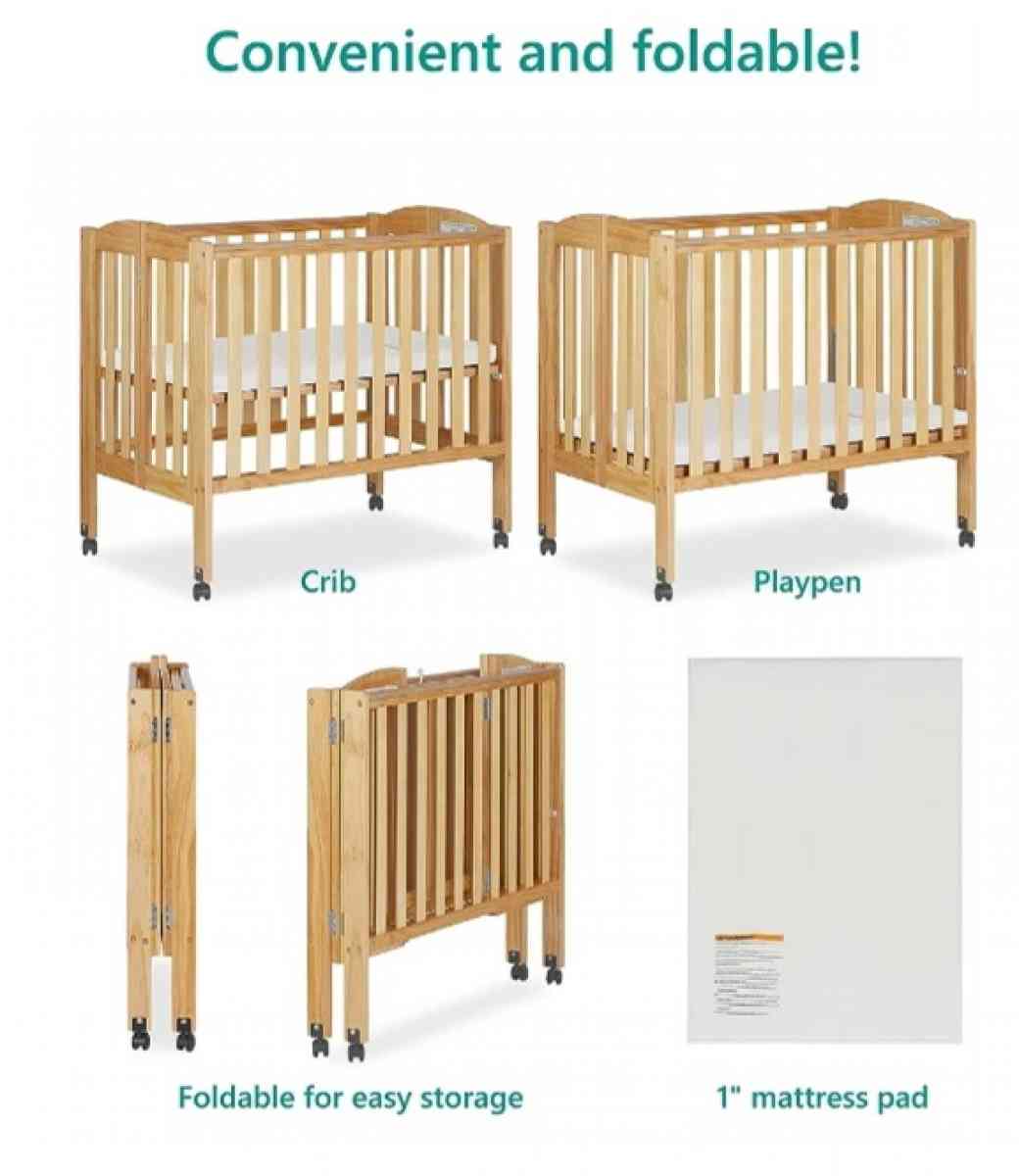2 in 1 dream On me portable crib