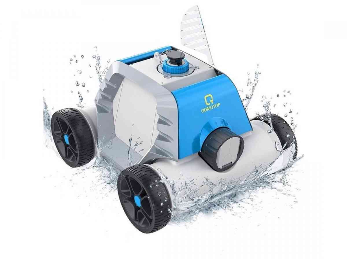 QOMOTOP CORDLESS Rechargeable ROBOTIC POOL CLEANER Up to 90