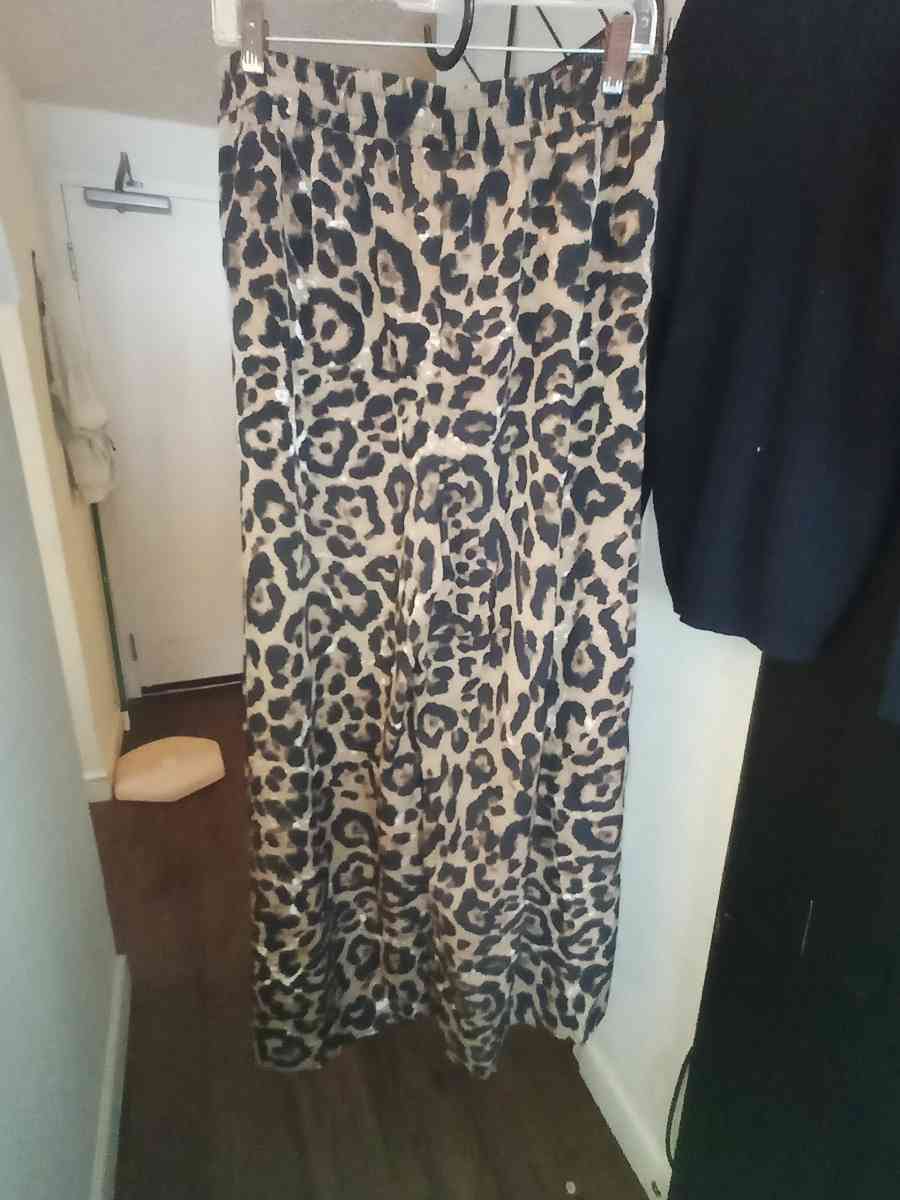 leopard pants
