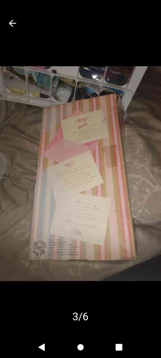 Barbie vintage teaparty 2002 year  in box