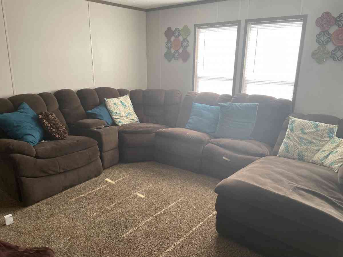 Brown Sectional Couch